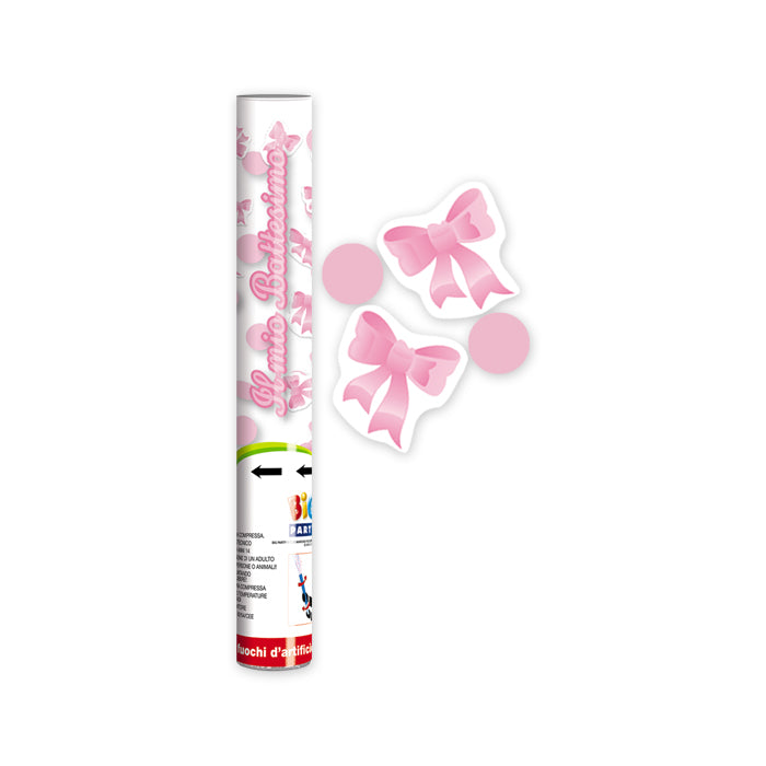 BIG PARTY POPPER 30CM IL MIO BATTESIMO ROSA