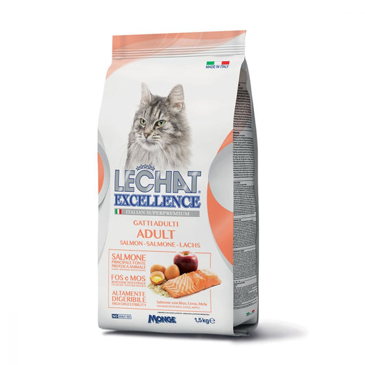LECHAT EXCELLENCE CROCCANTINI 1,5KG ADULT SALMONE