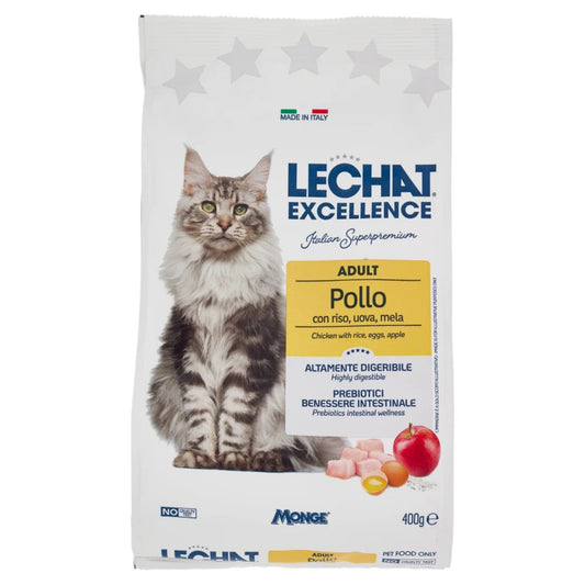 LECHAT EXCELLENCE CROCCANTINI 400GR ADULT POLLO