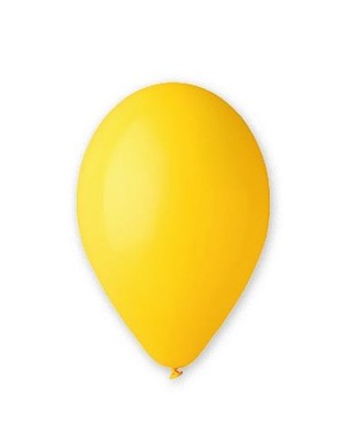 BIG PARTY 25 PALLONCINI MEDIUM CM.26 GIALLO