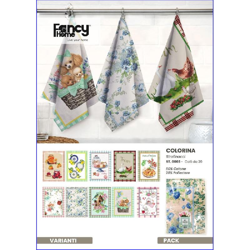 FANCY HOME COLORINA STROFINACCIO CM.60X90 ASSORTITI
