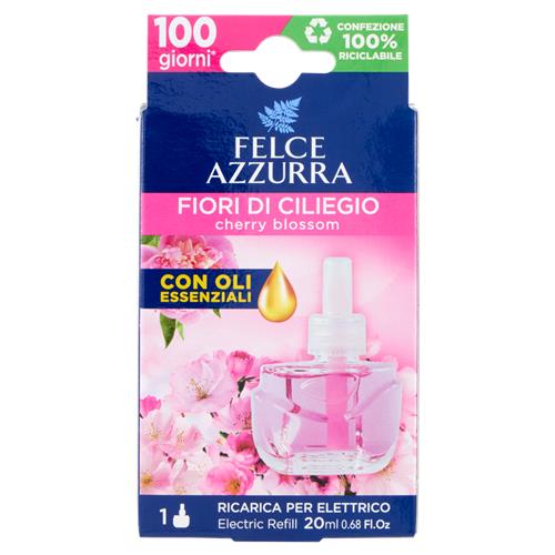 FELCE AZZURRA ARIA DI CASA LUMINOSO RICARICA 20ML FIORI DI CILIEGIO CHERRY BLOSSOM