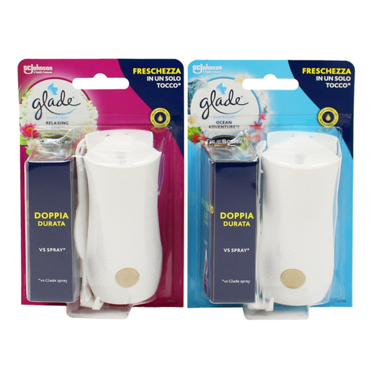 GLADE MICROSPRAY TOUCH&FRESH KIT OCEAN ADVENTURE/RELAXING ZEN