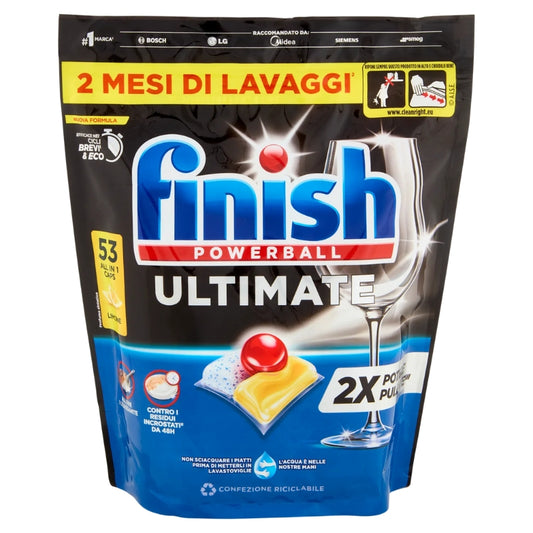FINISH POWERBALL ULTIMATE ALL IN 1 X53 CAPS LIMONE