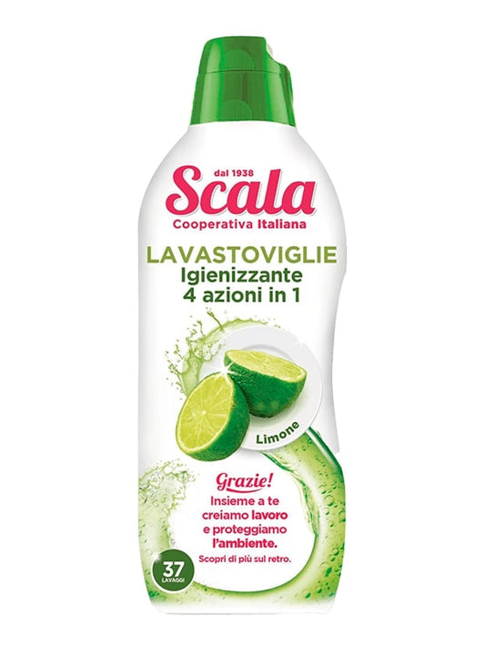 SCALA LAVASTOVIGLIE IGIENIZZANTE 4 AZIONI IN 1 37 LAVAGGI GEL 750ML LIMONE