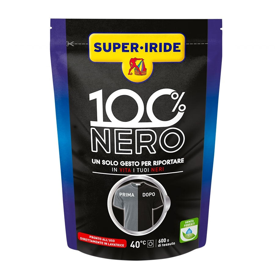 SUPER-IRIDE 100% NERO RAVVIVANTE PER CAPI NERI 400G