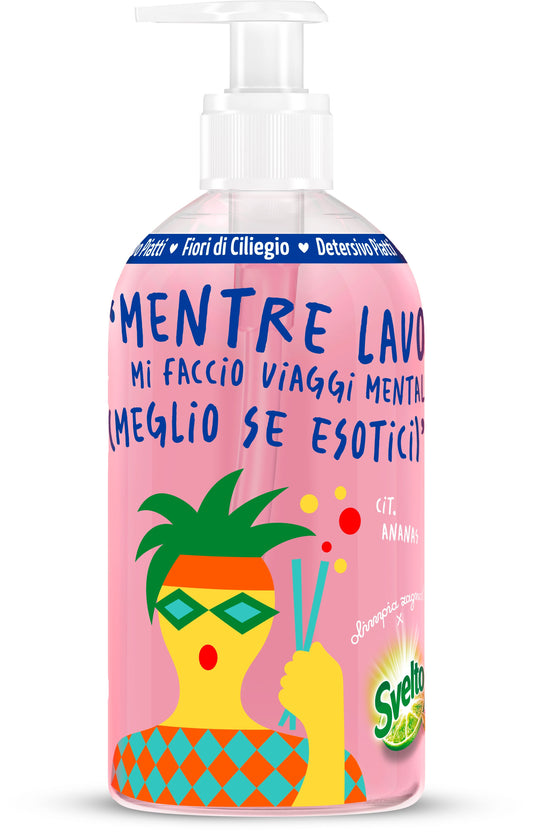 SVELTO DETERSIVO PIATTI PUMP 450ML FIORI DI CILIEGIO