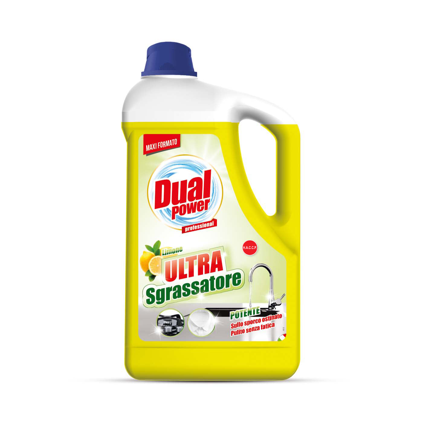 DUAL POWER PROFESSIONAL ULTRA SGRASSATORE 4,9L LIMONE