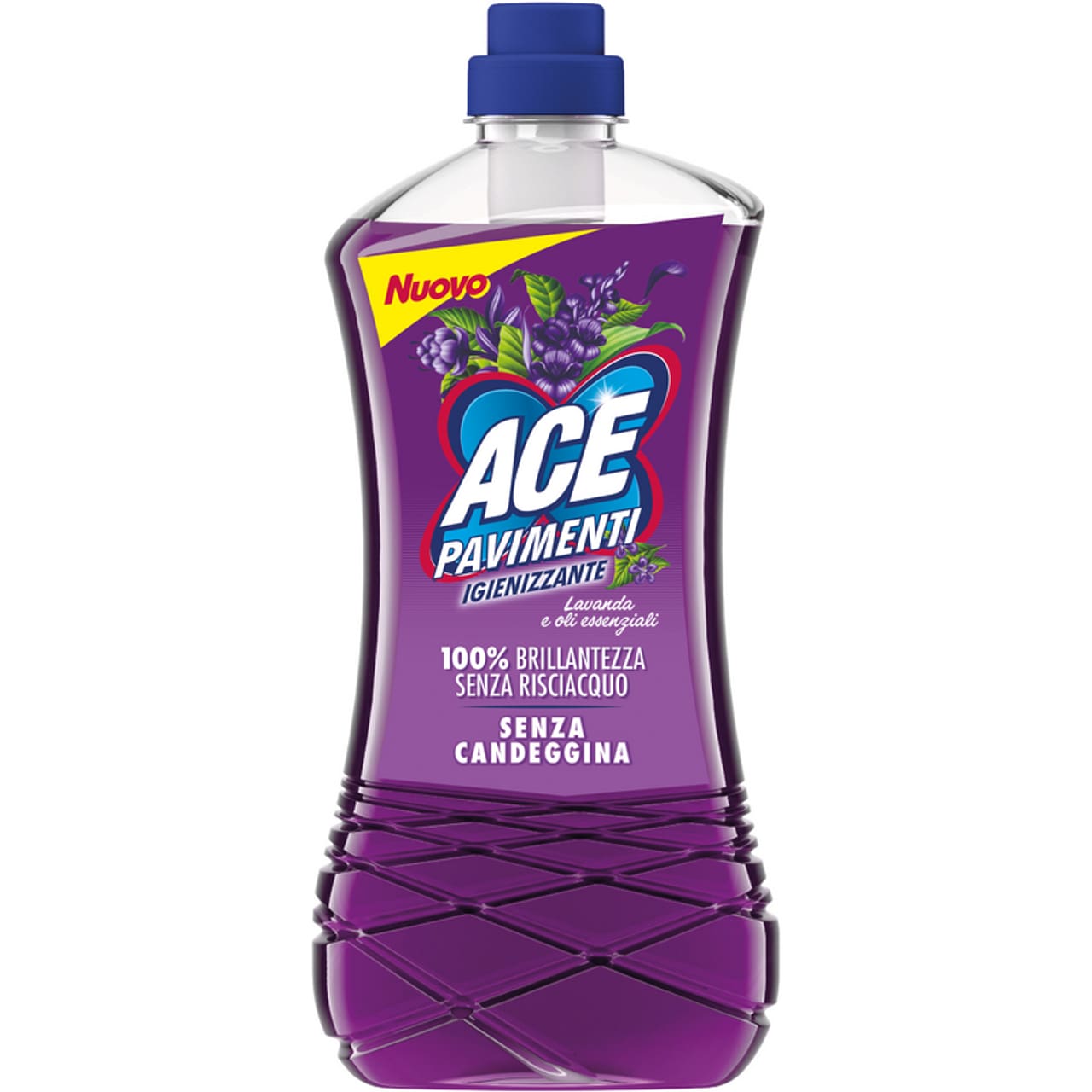 ACE PAVIMENTI 1L IGIENIZZANTE LAVANDA E OLI ESSENZIALI SENZA CANDEGGINA