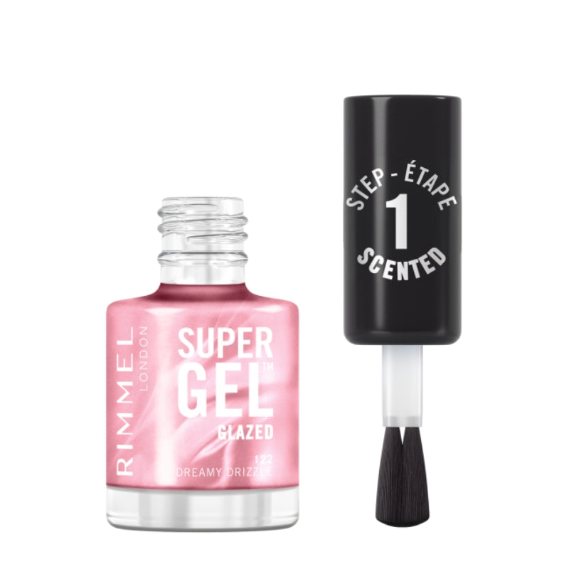 RIMMEL SMALTO SUPER GEL GLAZED 122 DREAMY DRIZZLE