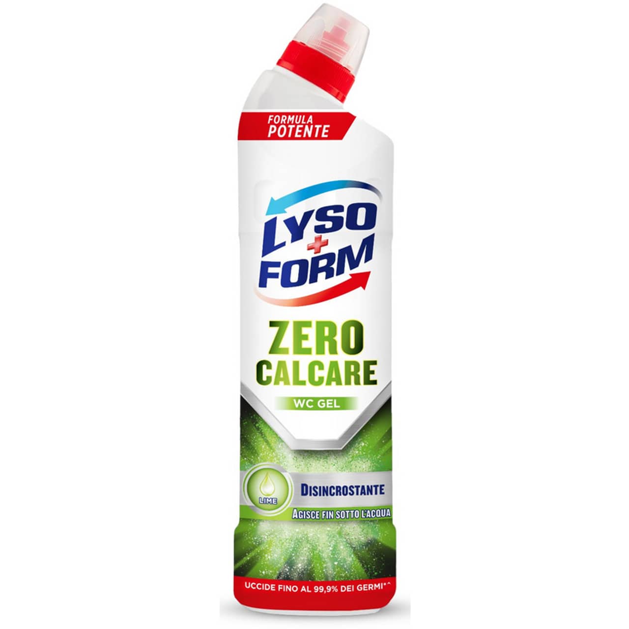 LYSOFORM WC GEL 750ML ZERO CALCARE DISINCROSTANTE LIME