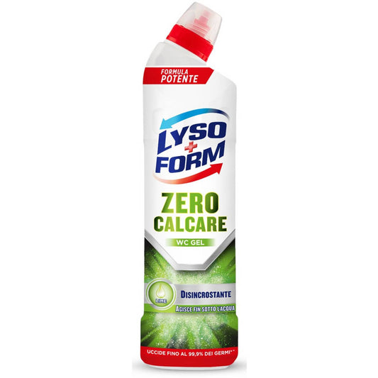 LYSOFORM WC GEL 750ML ZERO CALCARE DISINCROSTANTE LIME