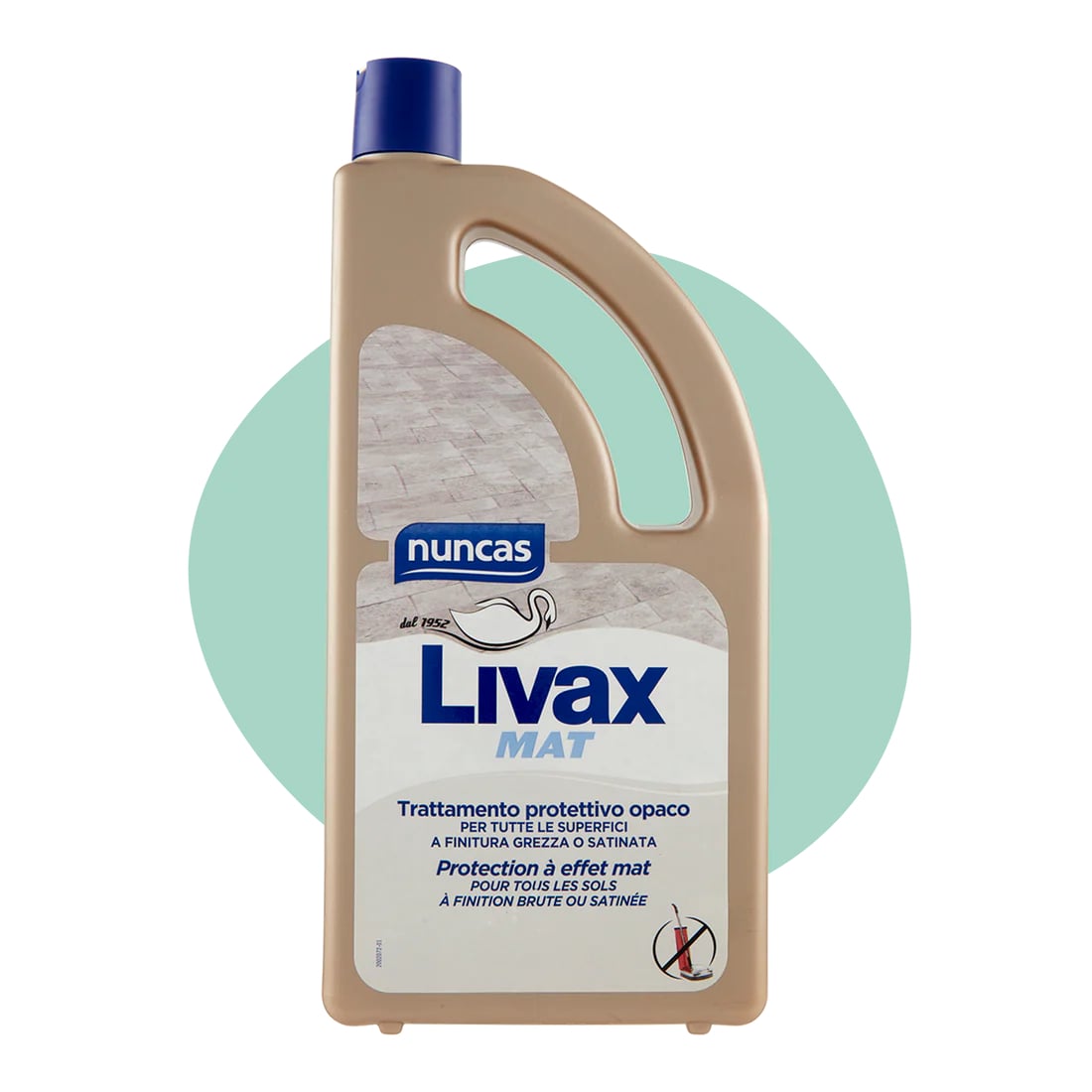 NUNCAS LIVAX 1L MAT TRATTAMENTO PROTETTIVO OPACO PER TUTTE LE SUPERFICI A FINITURA GREZZA O SATINATA