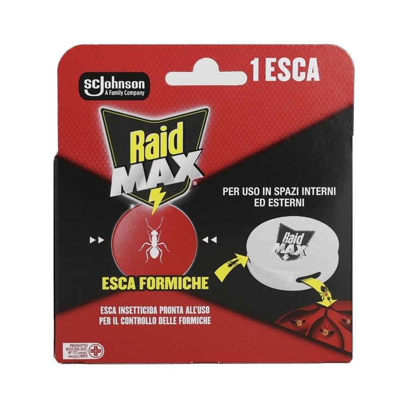 RAID MAX ESCA FORMICHE 1 ESCA INSETTICIDA PRONTA ALL'USO
