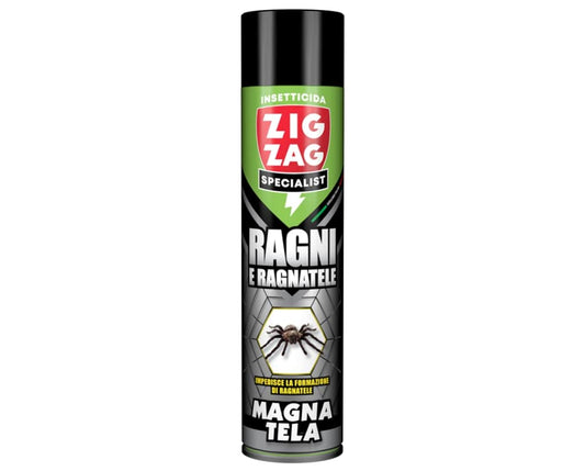 ZIG ZAG SPECIALIST RAGNI E RAGNATELE MAGNA TELA SPRAY 600ML
