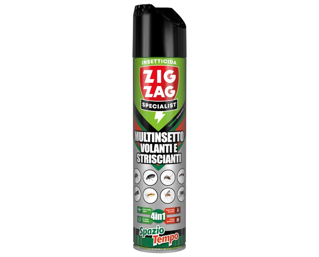 ZIG ZAG SPECIALIST MULTINSETTO VOLANTI E STRISCIANTI 4IN1 SPAZIO TEMPO SPRAY 600ML