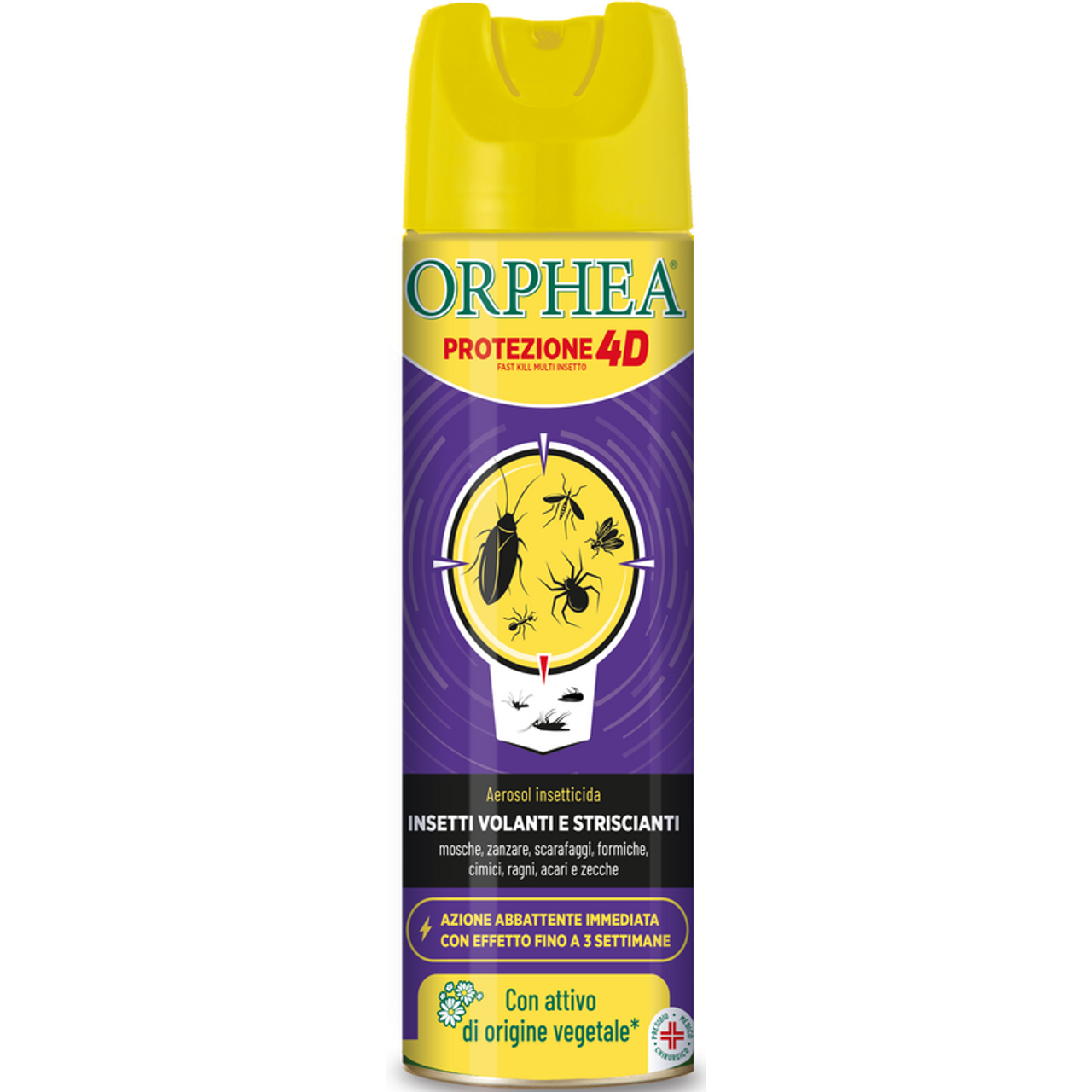ORPHEA PROTEZIONE 4D INSETTI VOLANTI E STRISCIANTI SPRAY 500ML