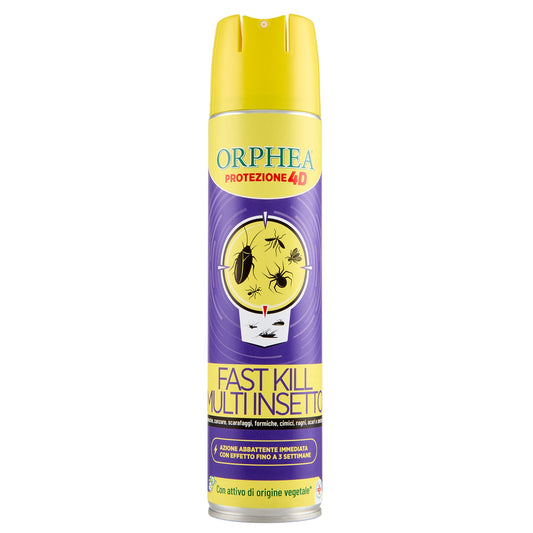 ORPHEA PROTEZIONE 4D FAST KILL MULTI INSETTO SPRAY 400ML