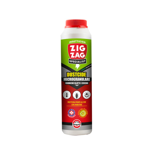 ZIG ZAG SPECIALIST DUSTCIDE MICROGRANULARE FORMICHE BLATTE E ZECCHE 250G