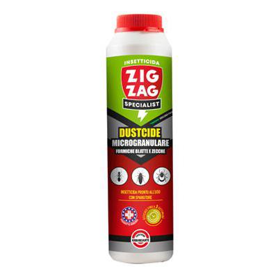 ZIG ZAG SPECIALIST DUSTCIDE MICROGRANULARE FORMICHE BLATTE E ZECCHE 250G