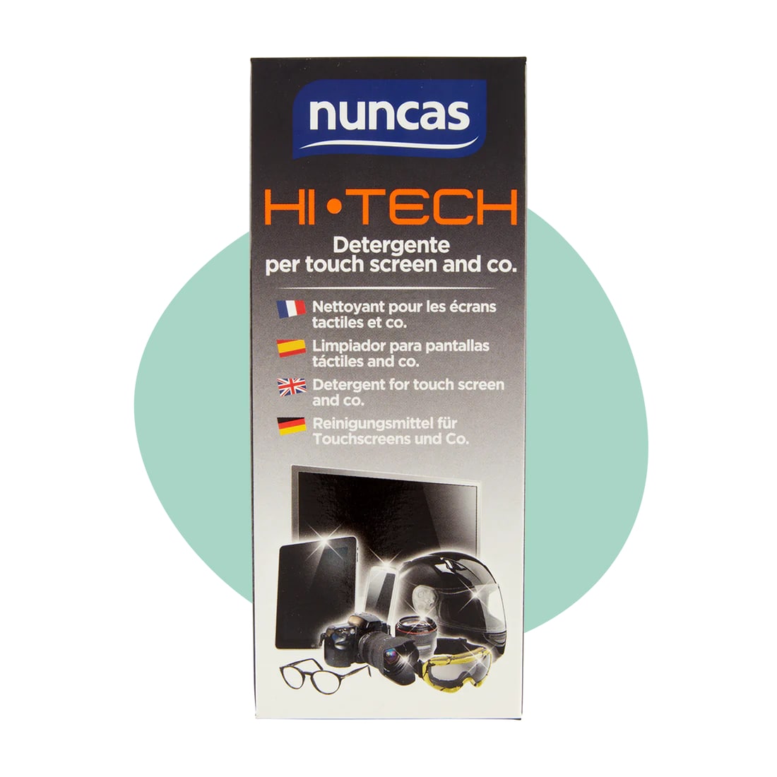 NUNCAS HI-TECH DETERGENTE PER TOUCH SCREEN AND CO. 100ML