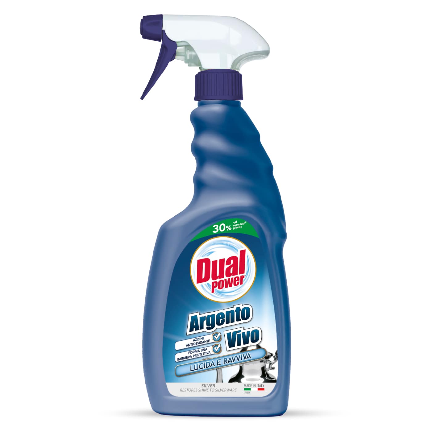 DUAL POWER ARGENTO VIVO SPRAY 500ML