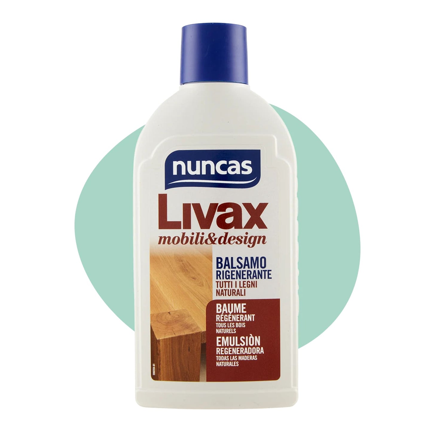 NUNCAS LIVAX MOBILI&DESIGN BALSAMO RIGENERANTE 250ML TUTTI I LEGNI NATURALI