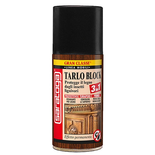 SARATOGA ANTITARLO TARLO BLOCK 3IN1 SPRAY 150ML