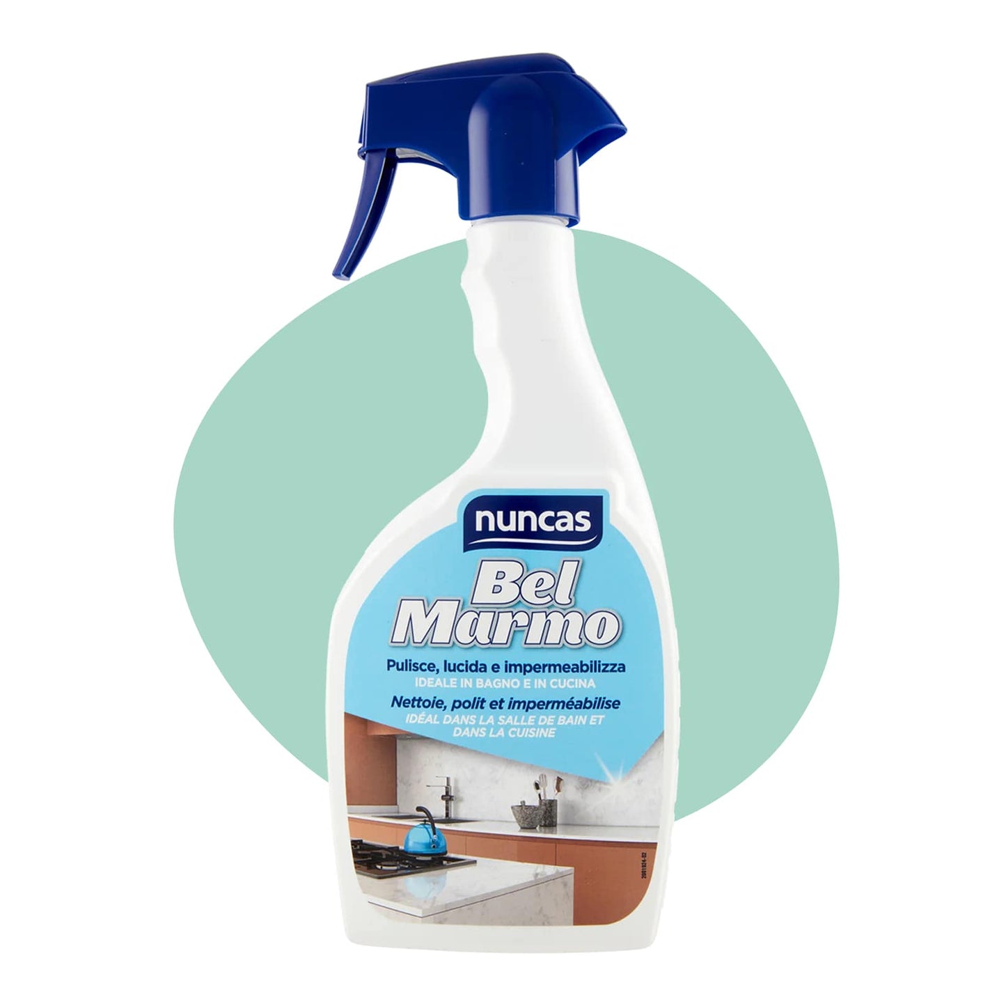 NUNCAS BEL MARMO SPRAY 500ML PULISCE,LUCIDA E IMPERMIALIZZA