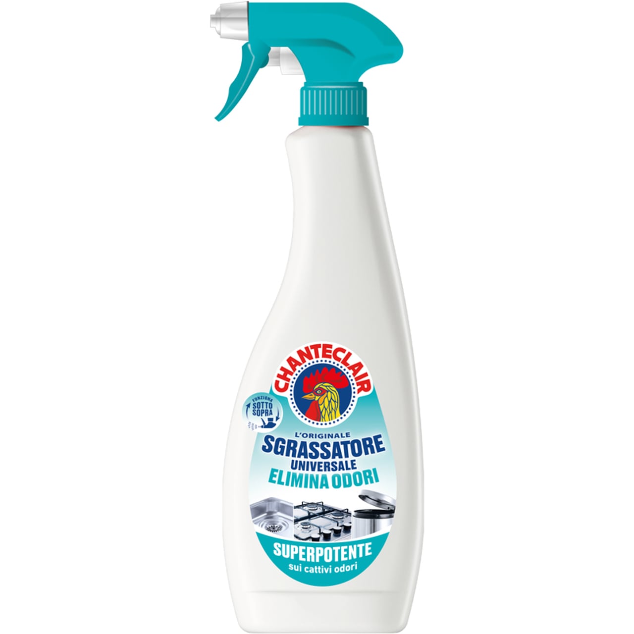 CHANTECLAIR SGRASSATORE EROGATORE 600ML ELIMINA ODORI