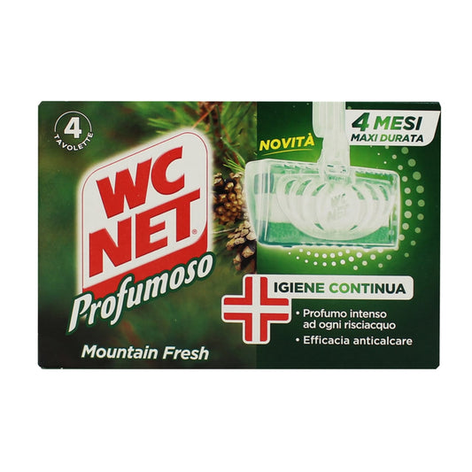 WC NET PROFUMOSO TAVOLETTE MOUNTAIN FRESH X4