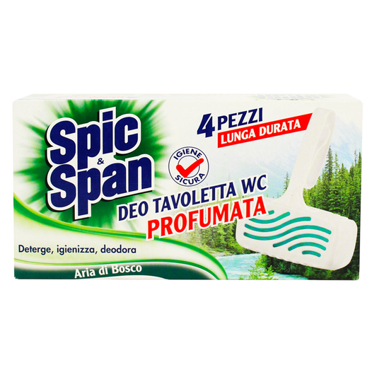SPIC&SPAN DEO TAVOLETTA WC 4PZ ARIA DI BOSCO