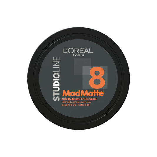 L'OREAL STUDIO LINE MAD MATTE 8 CERA MODELLANTE EFFETTO OPACO 75ML