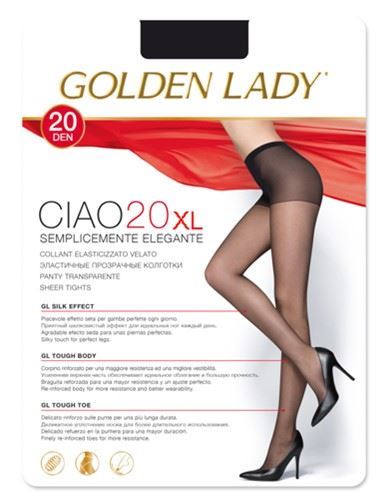 GOLDEN LADY COLLANT CIAO 20XL NERO XL MAXI