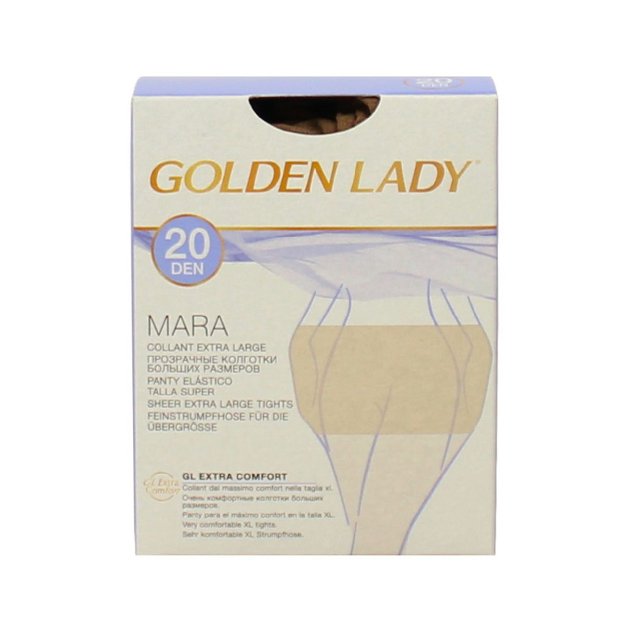 GOLDEN LADY COLLANT MARA 20DEN MELON XL