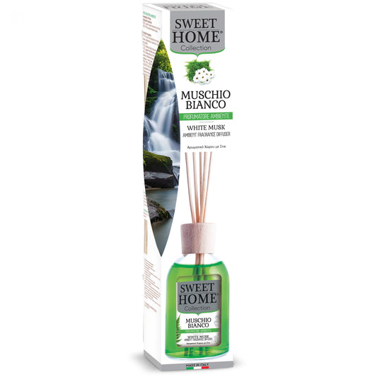 SWEET HOME COLLECTION PROFUMATORE AMBIENTE 100ML MUSCHIO BIANCO