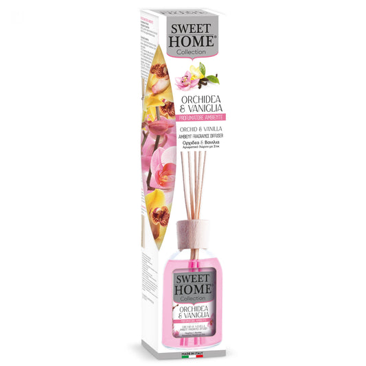 SWEET HOME COLLECTION PROFUMATORE AMBIENTE 100ML ORCHIDEA E VANIGLIA