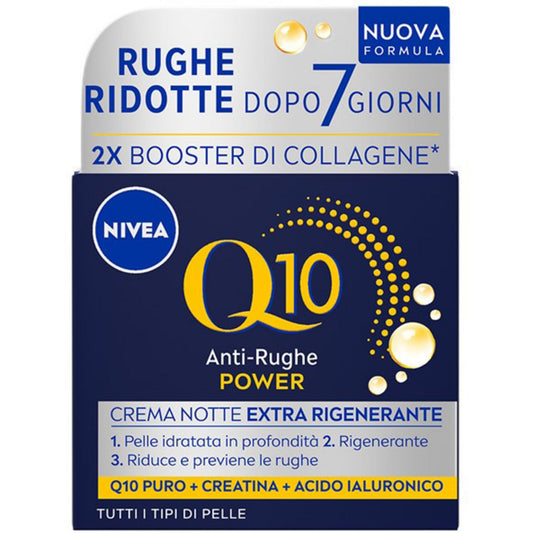 NIVEA Q10 POWER ANTI-RUGHE CREMA NOTTE EXTRA RIGENERANTE 50ML
