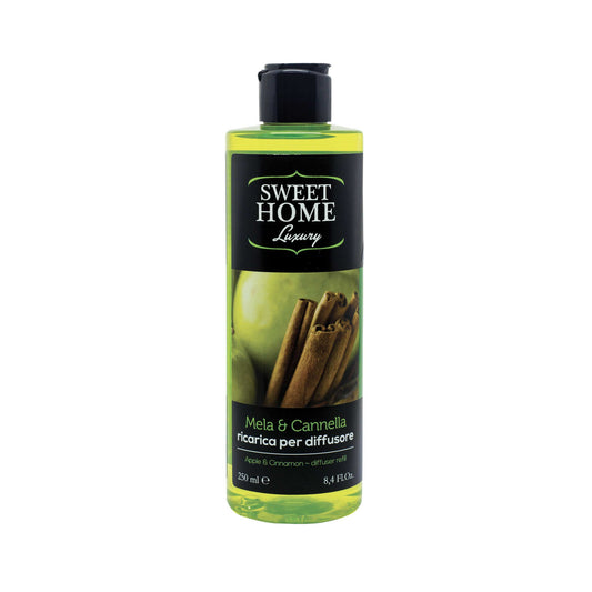 SWEET HOME LUXURY RICARICA PER DIFFUSORE 250ML MELA & CANNELLA