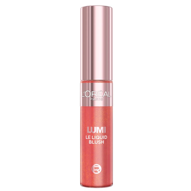 L'OREAL LUMI LE LIQUID BLUSH 625 GLOWY GOLD PINK CORAL