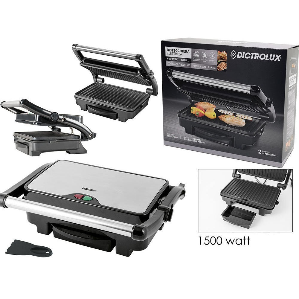 DICTROLUX BISTECCHIERA ELETTRICA PERFECT GRILL 1500W