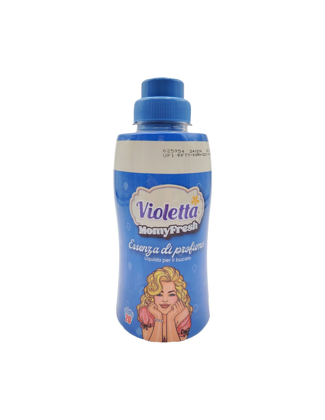 VIOLETTA ESSENZA DI PROFUMO LIQUIDA PER IL BUCATO 400ML 20 LAVAGGI MOMY FRESH
