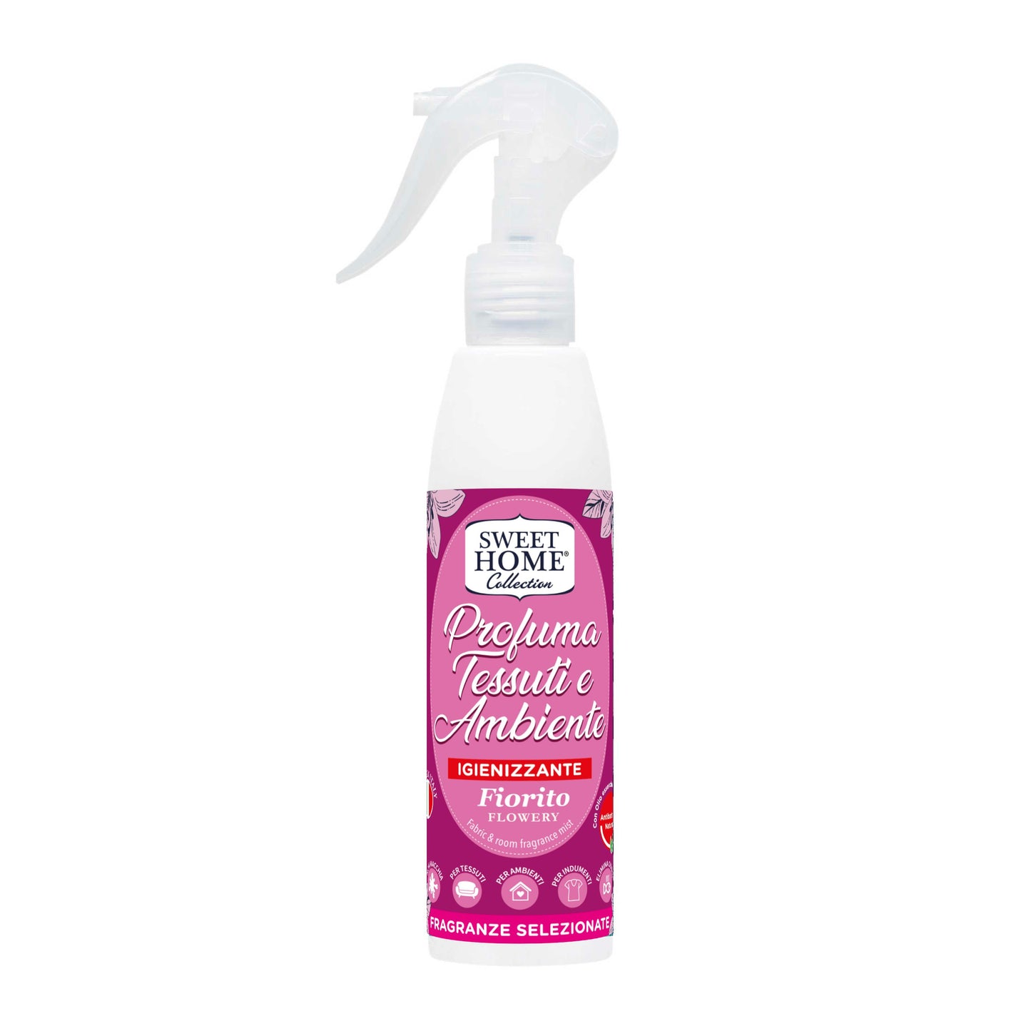 SWEET HOME PROFUMA TESSUTI E AMBIENTE 250ML FIORITO