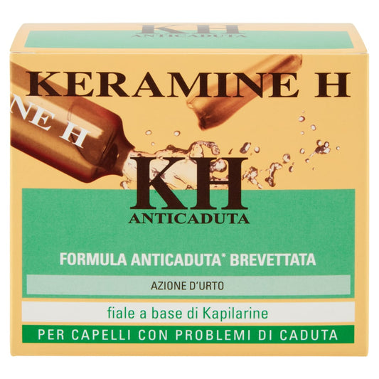 KERAMINE H KH FIALE 6X12ML ANTICADUTA CAPELLI CON PROBLEMI DI CADUTA