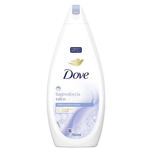 DOVE BAGNODOCCIA 750ML TALCO
