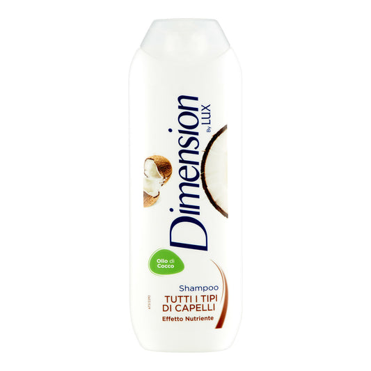 DIMENSION SHAMPOO 250ML TUTTI I TIPI DI CAPELLI OLIO DI COCCO EFFETTO NUTRIENTE