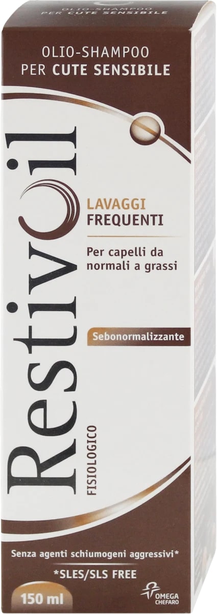 RESTIVOIL OLIO-SHAMPOO 150ML LAVAGGI FREQUENTI SEBONORMALIZZANTE