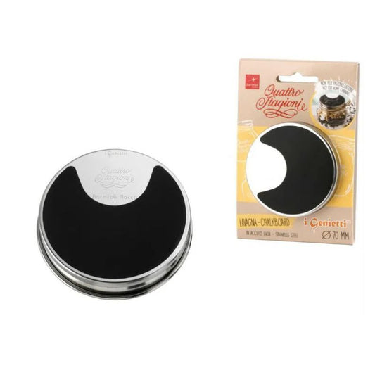 BORMIOLI QUATTRO STAGIONI LAVAGNA IN ACCIAIO INOX 70MM