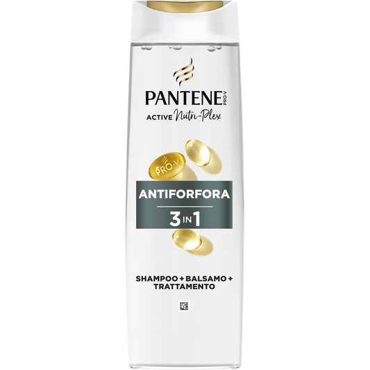 PANTENE SHAMPOO 250ML ACTIVE NUTRI-PLEX 3IN1 ANTIFORFORA
