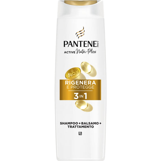 PANTENE SHAMPOO 250ML ACTIVE NUTRI-PLEX 3IN1 RIGENERA E PROTEGGE